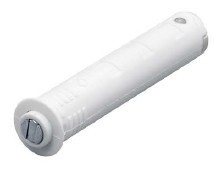 Push-To-Open Magnet zum Einbohren, weiß, Kurzhub