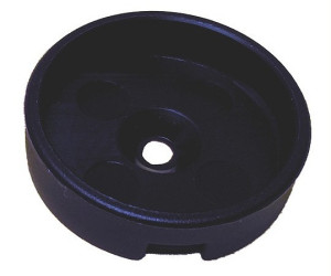 Möbelgleiter Basis Modul ø30mm Kunststoff schwarz, Höhe 7mm, zum Anschrauben