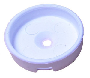 Möbelgleiter Basis Modul ø30mm Kunststoff weiss, Höhe 7mm, zum Anschrauben