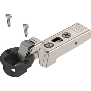 Glastürscharnier BLUM CLIP top 94° (einliegende Tür)