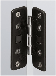 Falttürscharnier / Mittelscharnier zum Klipsen