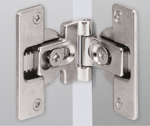 Falttürscharnier / Mittelscharnier zum Anschrauben