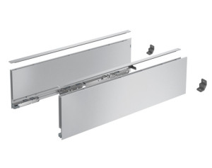 AvanTech YOU Set Zarge, Höhe 139 mm x NL 350 mm, silber, links und rechts