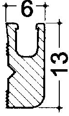 Halteprofile für Dichtungen HEBGO 129
