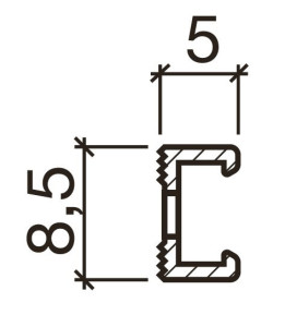 Halteprofile für Dichtungen HEBGO 139