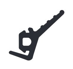 Anpress-Dichtungsprofile HEBGO 639 schwarz 7m