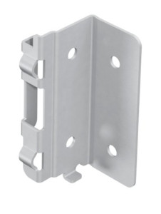 Rückwand Eckverbinder Hettich AvanTech You, Höhe 101 mm, silber, links