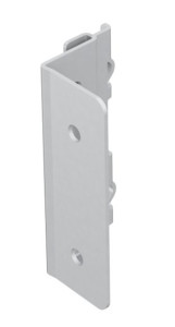 Rückwand Eckverbinder Hettich AvanTech You, Höhe 101 mm, silber, rechts
