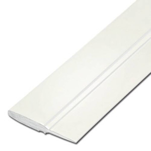 Anschlagdichtung mit Weichlippe weiß RAL 9010 250cm