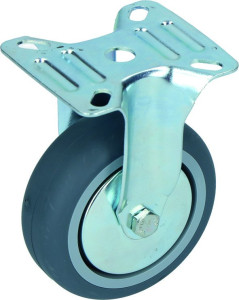 Bockrolle mit Gleitlager Rad 75mm