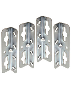 Verbindungsbeschlag für Betten 118mm (Set)