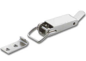 Kistenverschluss - Schließblechform C, 21x55, Stahl verzinkt