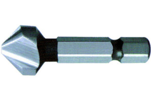 3-Lippen-Versenkerbit HSS Ø16.5 mm Schaft 1/4&quote; E6,3