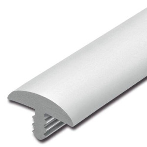 Stegkante Parat weiß 20mm breit 1 lfm