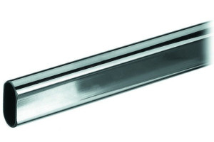 Schrankrohr Oval 1000mm 15/30