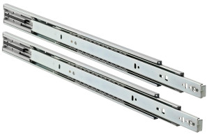 Kugel-Vollauszüge ACCURIDE 600mm, 45kg SoftClose chromatiert