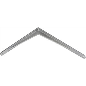 Konsole Schwerlast, Höhe 115 mm, Tiefe 140 mm, Aluminium natur