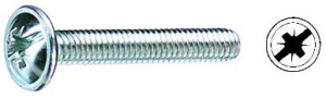 Griffschrauben M4 x 27 mm, Stahl verzinkt (20 Stück)