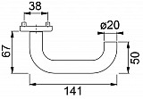 Drückergarnituren HOPPE E138Z/E42KV/E42KVS Paris  WC