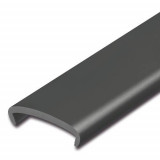 Softkante (Einfasskante) Schwarz für 16mm Platten