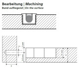 Schraube für LAMELLO CABINEO X 12