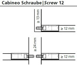 Schraube für LAMELLO CABINEO X 12