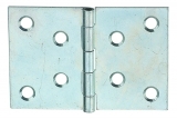 Scharnier Stahl verzinkt mit vernietetem Stahlstift 30/45