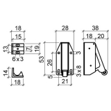 Druckrollschnäpper TIP-LATCH